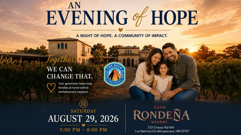 An Evening of Hope The Rock at Noonday