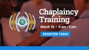 Chaplaincy Training March 2026