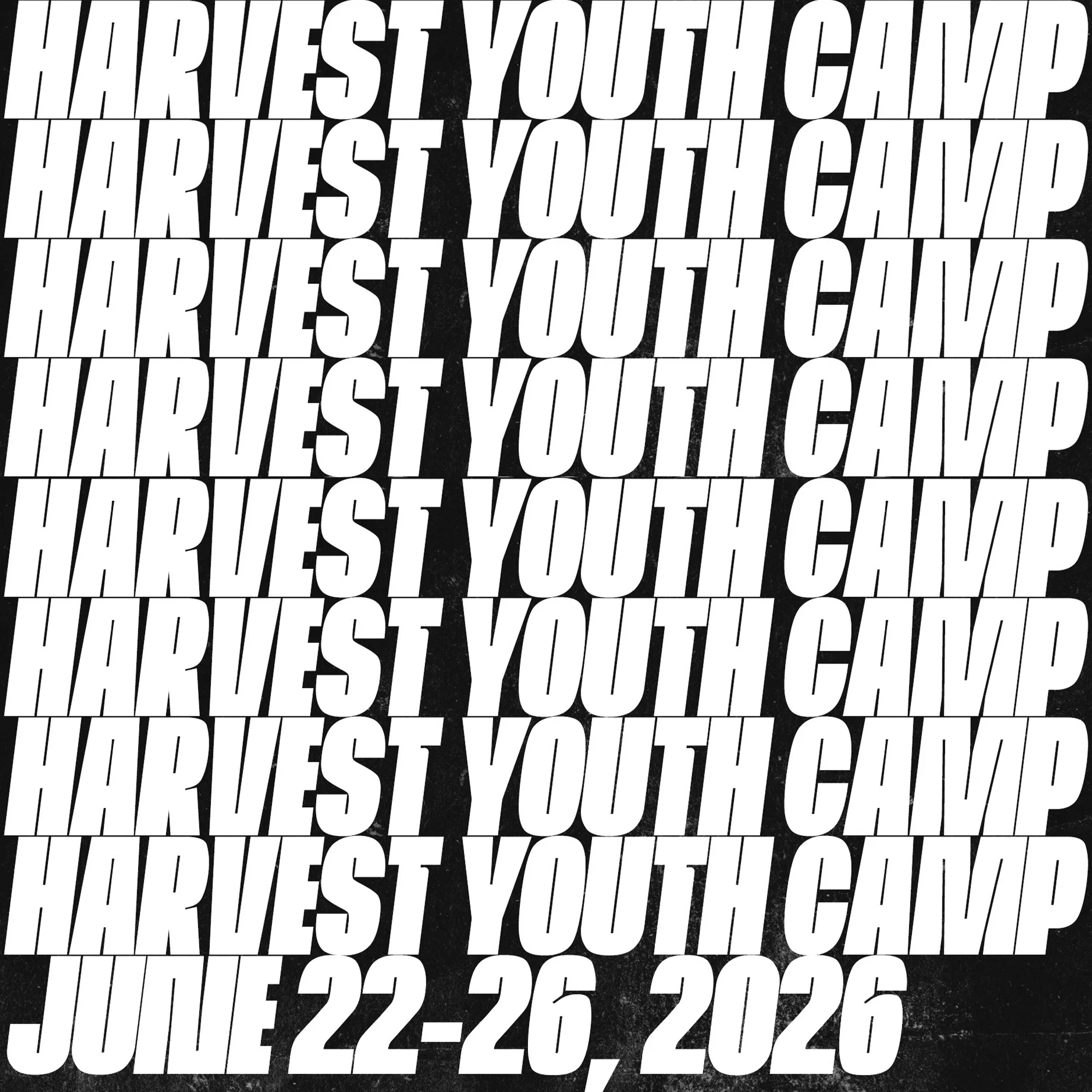 Harvest Church Youth Camp 2026